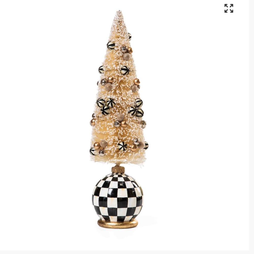 Mackenzie-Childs Glam Up Bottle Brush Tree Large